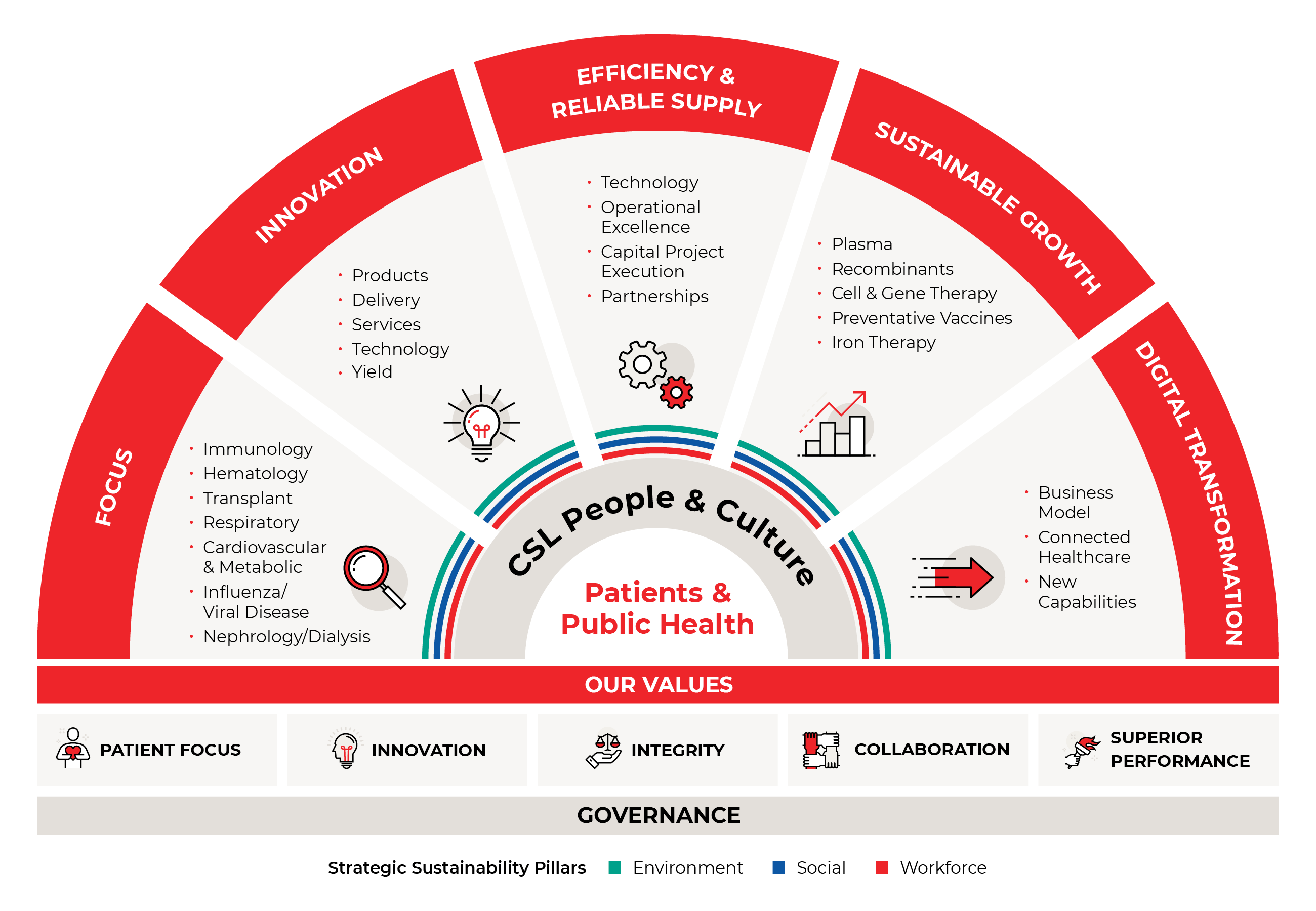 La nostra strategia di sostenibilità 